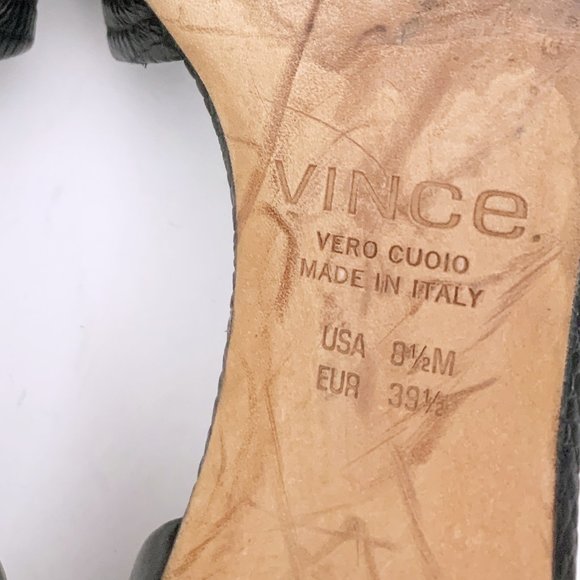 Vince Aurelian D'Orsay Embossed Leather Boots - Picture 13 of 14